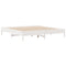 vidaXL Bookcase Bed without Mattress White 180x200 cm Super King Solid Wood Pine