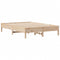 vidaXL Bookcase Bed without Mattress 120x200 cm Solid Wood Pine