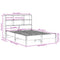 vidaXL Bookcase Bed without Mattress 120x200 cm Solid Wood Pine