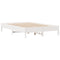 vidaXL Bookcase Bed without Mattress White 120x200 cm Solid Wood Pine