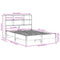 vidaXL Bookcase Bed without Mattress White 120x200 cm Solid Wood Pine