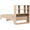 vidaXL Bookcase Bed without Mattress 90x200 cm Solid Wood Pine