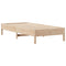 vidaXL Bookcase Bed without Mattress 90x200 cm Solid Wood Pine