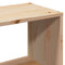 vidaXL Bookcase Bed without Mattress 90x200 cm Solid Wood Pine
