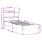 vidaXL Bookcase Bed without Mattress 90x200 cm Solid Wood Pine