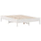 vidaXL Bookcase Bed without Mattress White 160x200 cm Solid Wood Pine