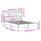 vidaXL Bookcase Bed without Mattress 150x200 cm King Size Solid Wood Pine
