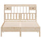 vidaXL Bookcase Bed without Mattress 140x200 cm Solid Wood Pine