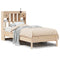 vidaXL Bookcase Bed without Mattress 75x190 cm Small Single Solid Wood Pine