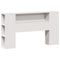vidaXL Bookcase Bed without Mattress White 120x200cm Solid Wood Pine