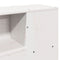 vidaXL Bookcase Bed without Mattress White 120x200cm Solid Wood Pine