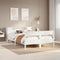 vidaXL Bookcase Bed without Mattress White 120x200cm Solid Wood Pine