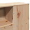 vidaXL Bookcase Bed without Mattress 120x190 cm Small Double Solid Wood Pine