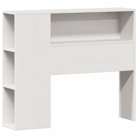vidaXL Bookcase Bed without Mattress White 100x200cm Solid Wood Pine