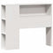 vidaXL Bookcase Bed without Mattress White 100x200cm Solid Wood Pine