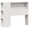vidaXL Bookcase Bed without Mattress White 90x190 cm Single Solid Wood Pine