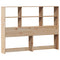 vidaXL Bookcase Bed without Mattress 140x200cm Solid Wood Pine