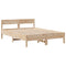 vidaXL Bookcase Bed without Mattress 140x200cm Solid Wood Pine