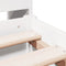 vidaXL Bookcase Bed without Mattress White 160x200cm Solid Wood Pine