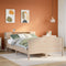 vidaXL Bookcase Bed without Mattress 150x200cm Solid Wood Pine
