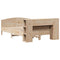 vidaXL Bookcase Bed without Mattress 120x200cm Solid Wood Pine