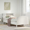 vidaXL Bookcase Bed without Mattress White 100x200cm Solid Wood Pine