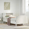 vidaXL Bookcase Bed without Mattress White 90x200cm Solid Wood Pine