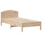 vidaXL Bookcase Bed without Mattress 75x190cm Small Single Solid Wood Pine