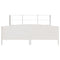 vidaXL Bookcase Bed without Mattress White 200x200cm Solid Wood Pine