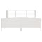 vidaXL Bookcase Bed without Mattress White 180x200 cm Super King Solid Wood Pine