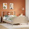 vidaXL Bookcase Bed without Mattress 120x200cm Solid Wood Pine