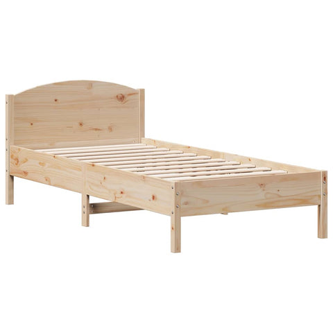 vidaXL Bookcase Bed without Mattress 100x200cm Solid Wood Pine