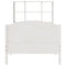 vidaXL Bookcase Bed without Mattress White 90x200cm Solid Wood Pine