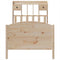 vidaXL Bookcase Bed without Mattress 100x200cm Solid Wood Pine