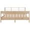 vidaXL Bed Frame without Mattress 180x200 cm Super King Solid Wood Pine