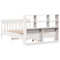 vidaXL Bed Frame without Mattress White 160x200 cm Solid Wood Pine