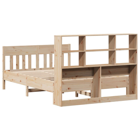 vidaXL Bed Frame without Mattress 140x200 cm Solid Wood Pine