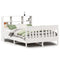 vidaXL Bed Frame without Mattress White 140x190 cm Solid Wood Pine