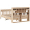 vidaXL Bed Frame without Mattress 160x200 cm Solid Wood Pine