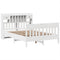 vidaXL Bed Frame without Mattress White 160x200 cm Solid Wood Pine