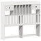 vidaXL Bed Frame without Mattress White 135x190 cm Solid Wood Pine
