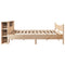 vidaXL Bed Frame without Mattress 200x200 cm Solid Wood Pine
