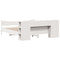 vidaXL Bed Frame without Mattress White 200x200 cm Solid Wood Pine