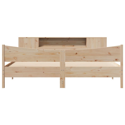 vidaXL Bed Frame without Mattress 180x200 cm Super King Solid Wood Pine