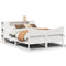 vidaXL Bed Frame without Mattress White 160x200 cm Solid Wood Pine