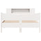 vidaXL Bed Frame without Mattress White 140x200 cm Solid Wood Pine