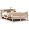 vidaXL Bed Frame without Mattress 120x200 cm Solid Wood Pine