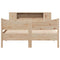 vidaXL Bed Frame without Mattress 120x200 cm Solid Wood Pine