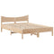 vidaXL Bed Frame without Mattress 120x200 cm Solid Wood Pine