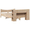 vidaXL Bed Frame without Mattress 120x200 cm Solid Wood Pine